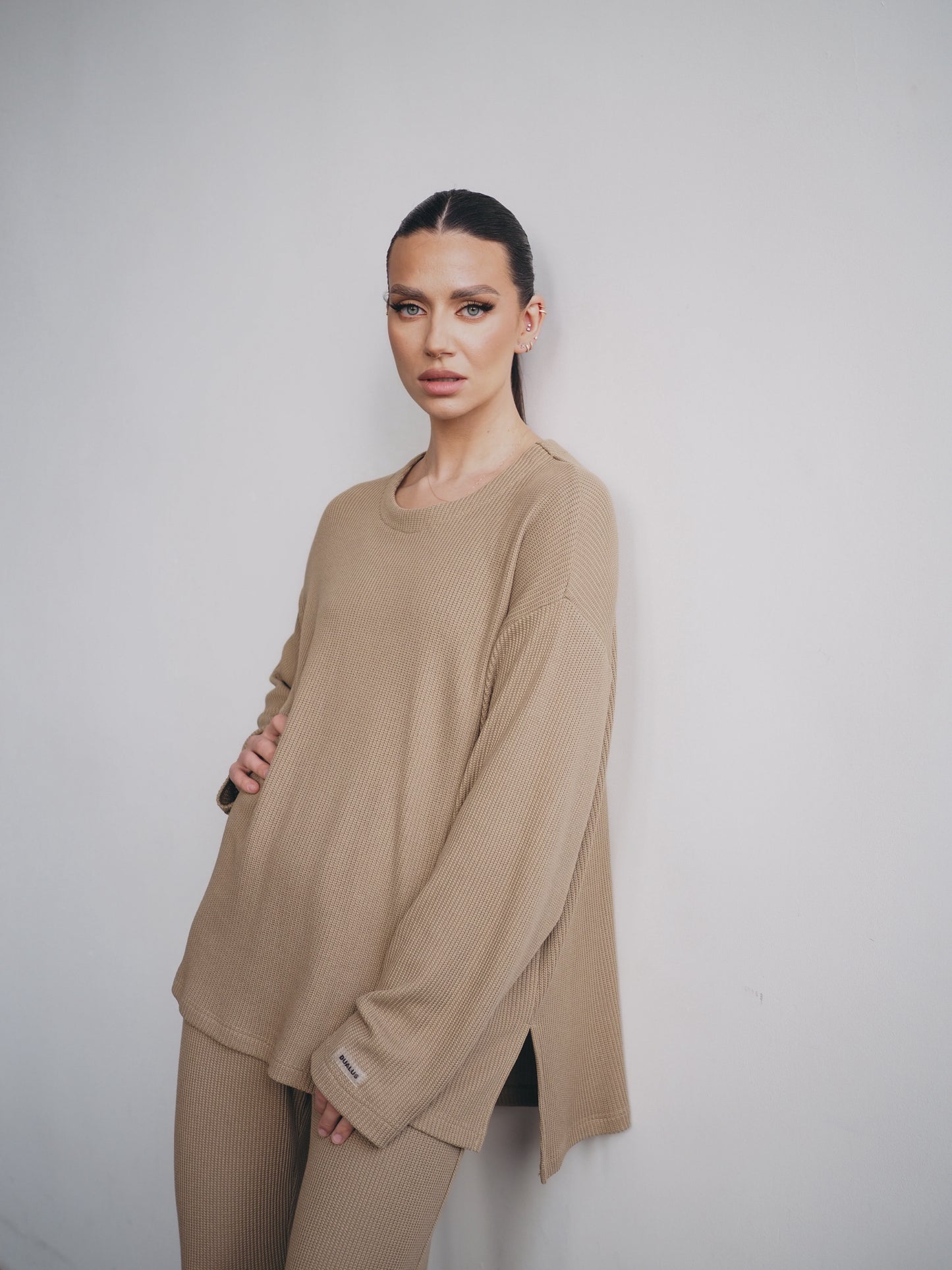 ALIBI casual suit (light brown)