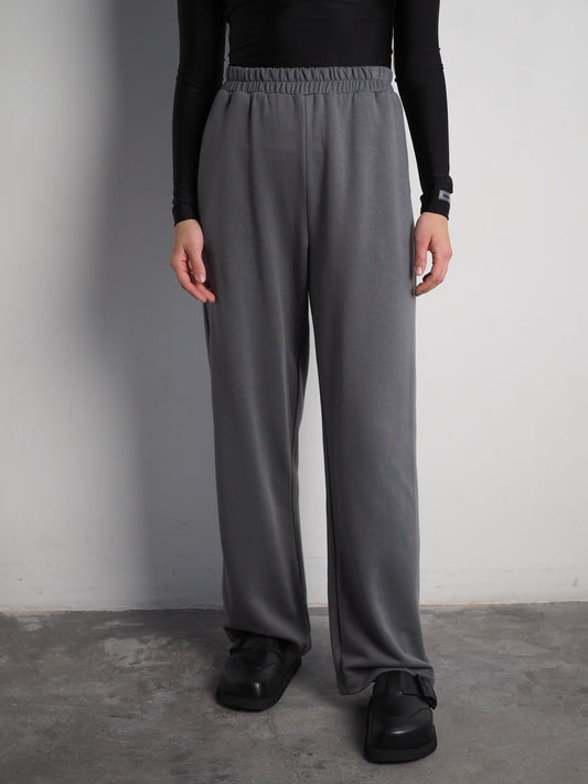 ANIMA wide casual pants (grey)