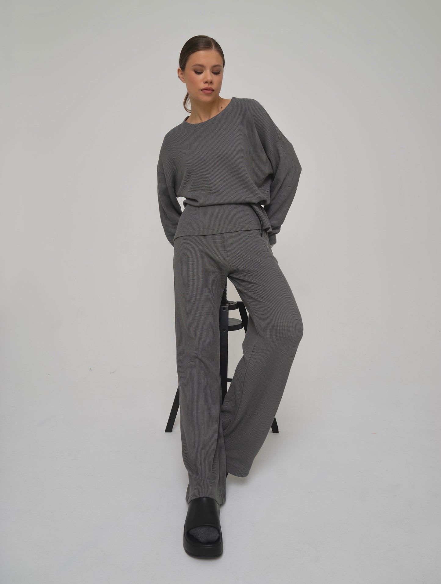 ALIBI casual suit (grey)