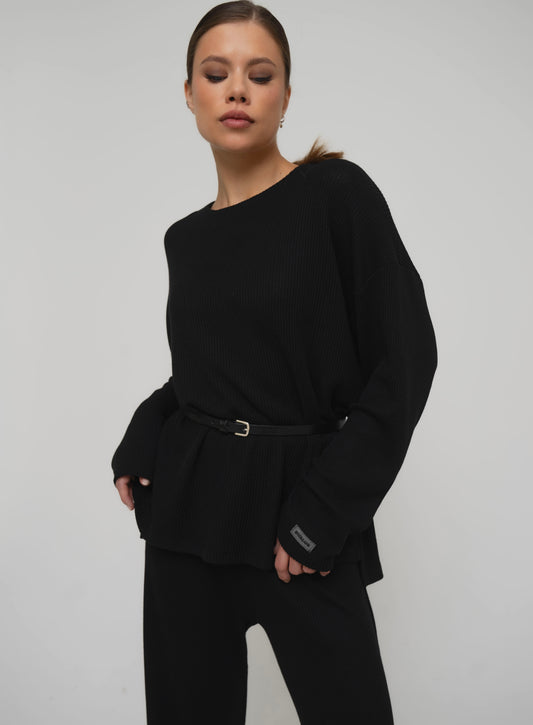 ALIBI sweater (black)