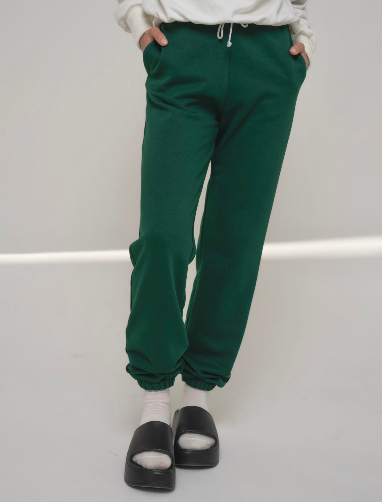 ANIMA wide casual pants (grey)